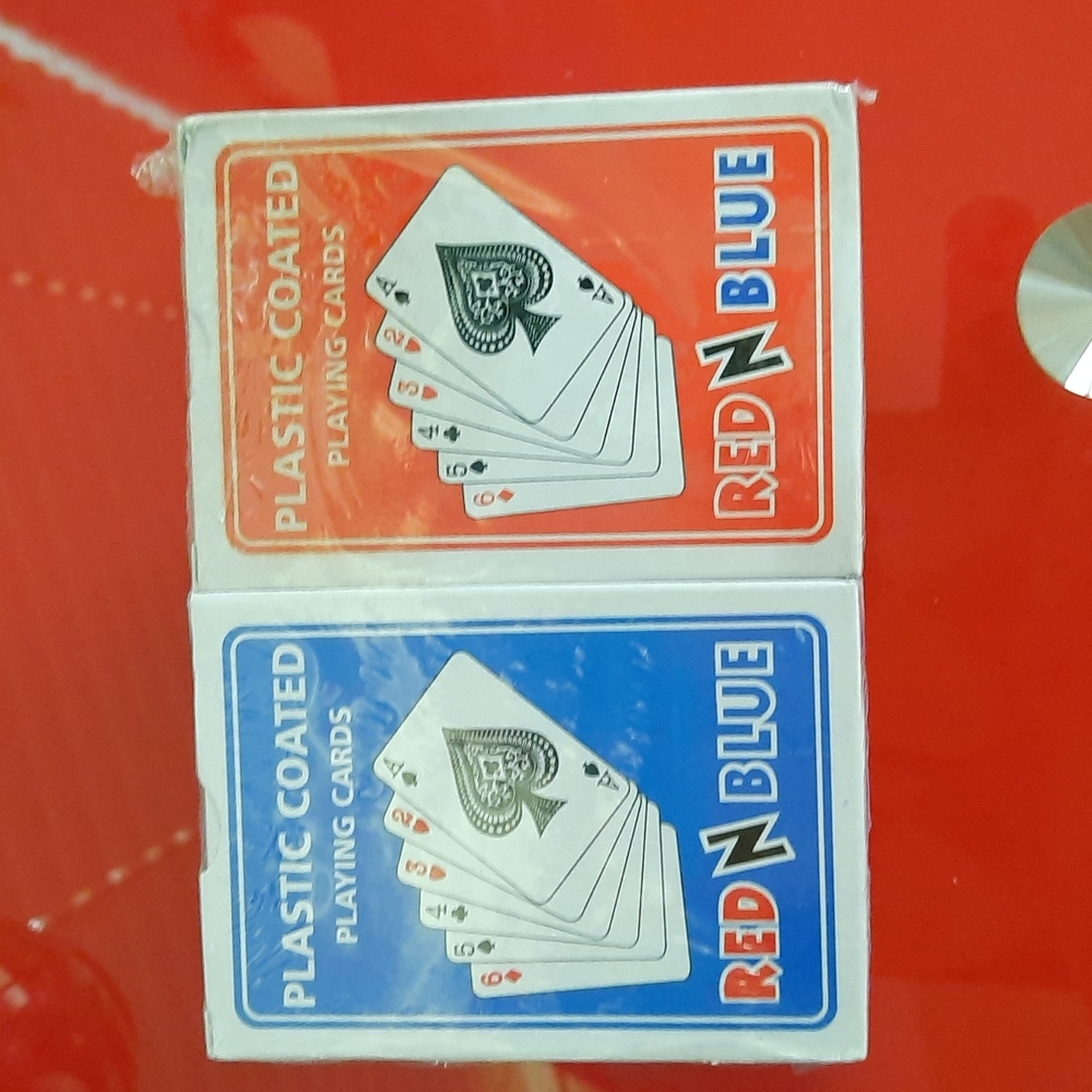 Two pack playing cards ♣️♥️
